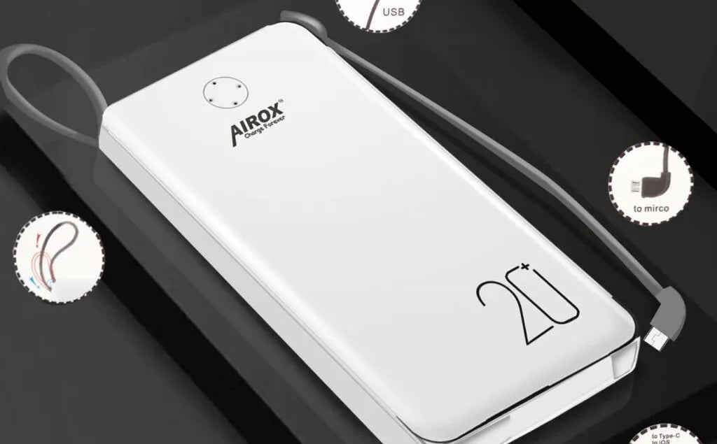 The All-new Airox Power Banks | 10,000 mAh & 20,000 mAh | Reasonable Price in Pakistan - Airox.pk