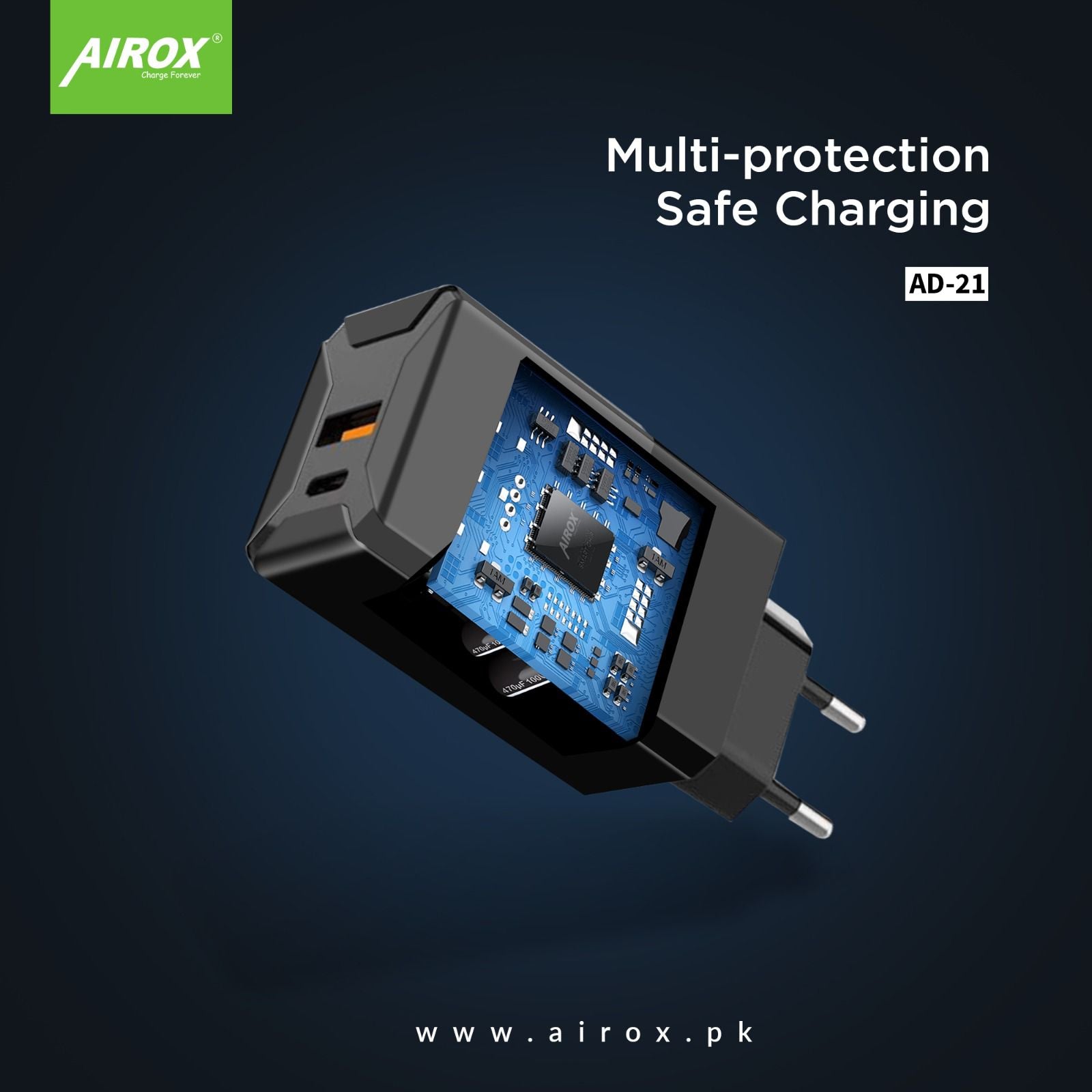 "Choosing the Right Mobile Charger: A Power Play for Your Devices" - Airox.pk