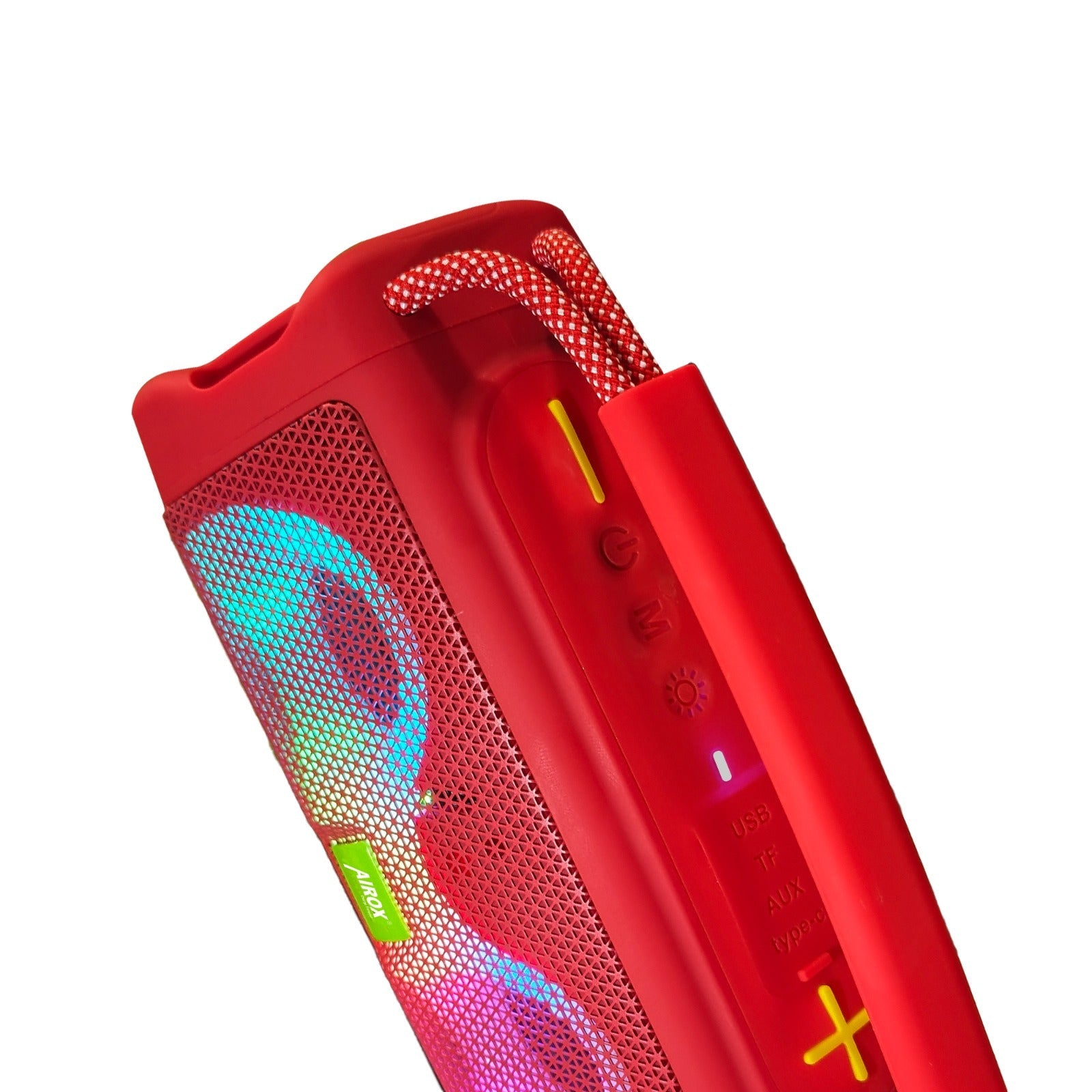 Airox SP-10 Wireless Speaker | 6-Hour Playtime, Bass-Boosted Sound & Vibrant LED Lights Airox.pk