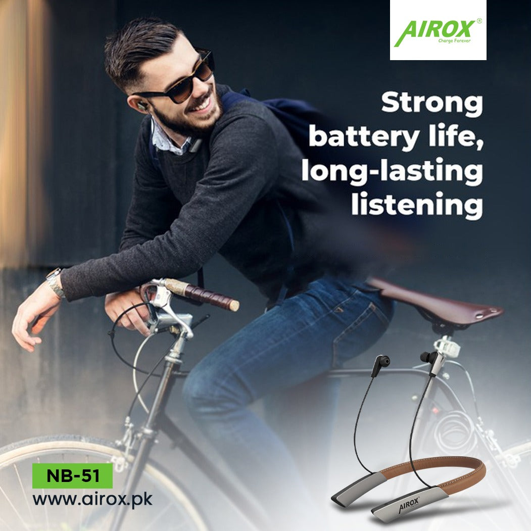 "Discover the Best Bluetooth Neckbands Online in Pakistan - Airox.pk