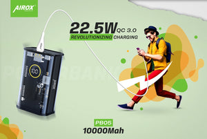 "Stay Charged On-The-Go: Exploring Airox Power Banks"