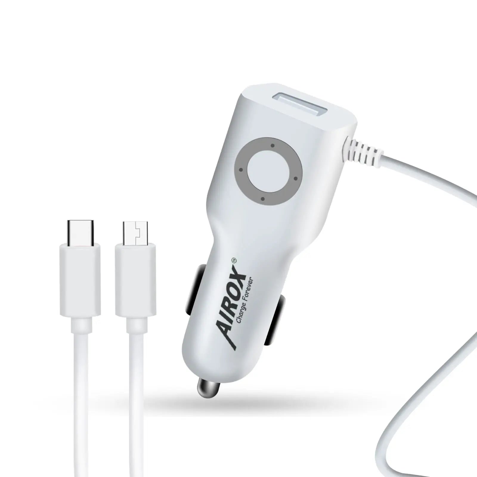 16 Watt Fast Car Charger Available in V8 and Type C airox.pk