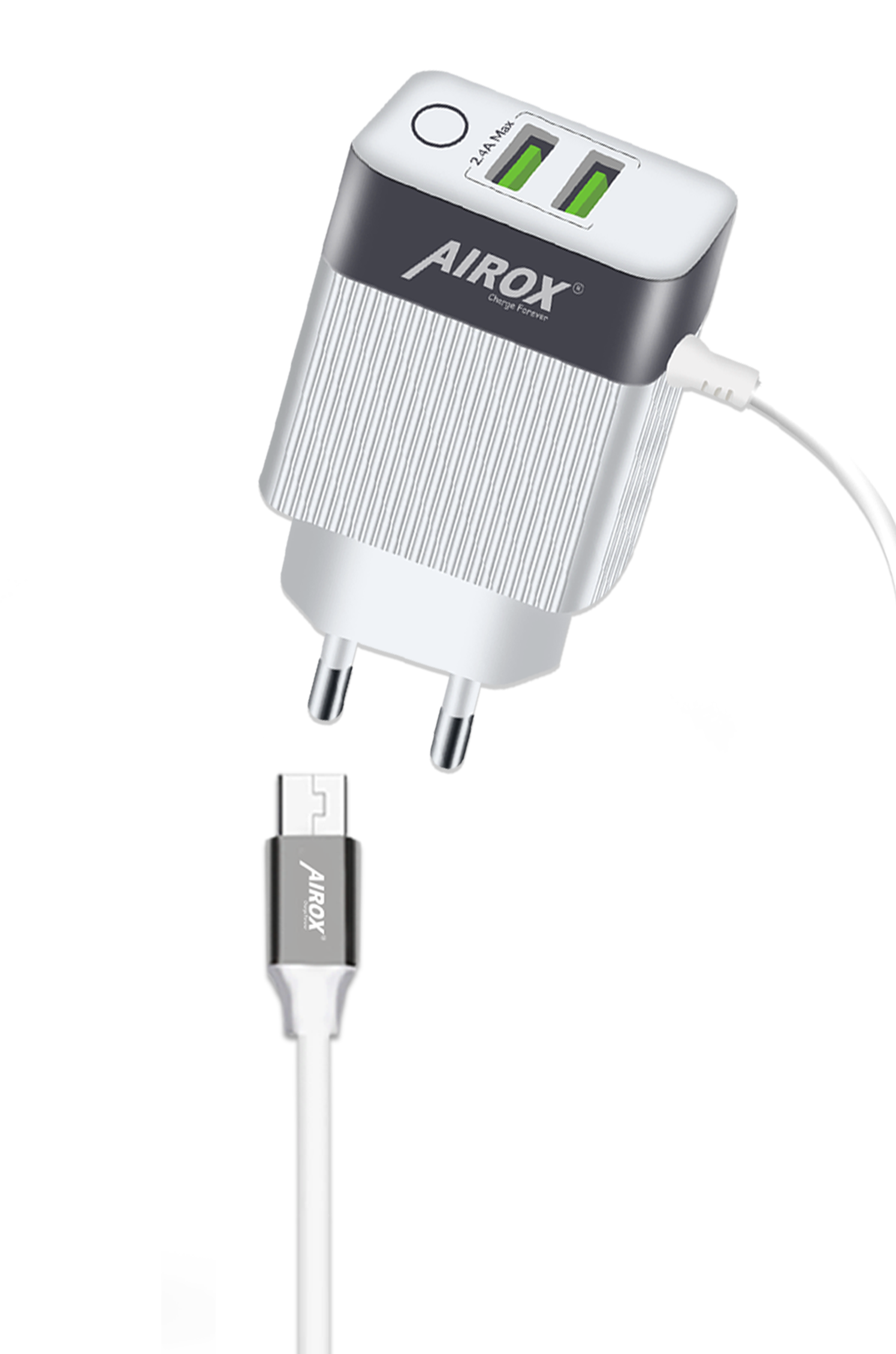 CH15 2-Port 2.4A Fast Charger Airox.pk