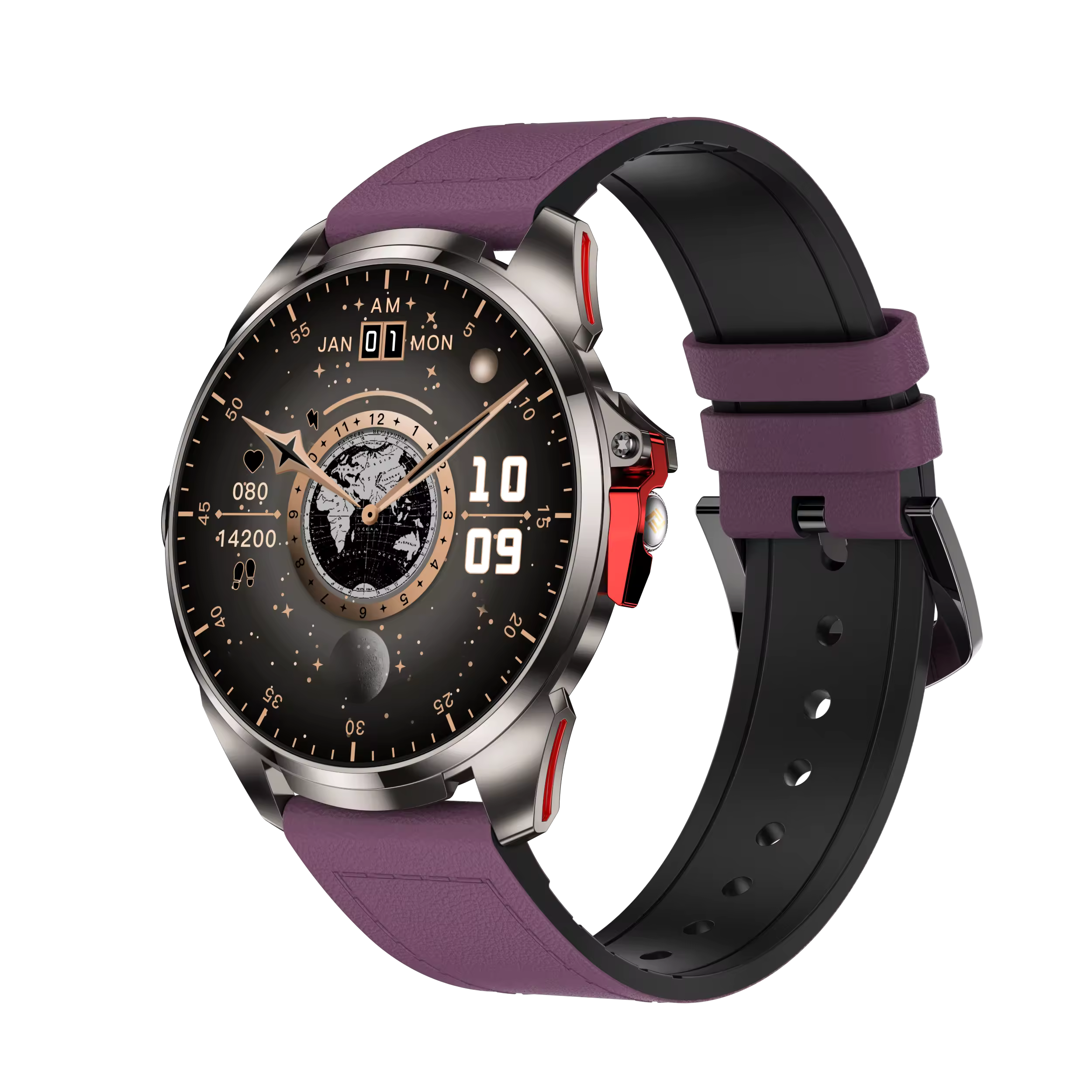 W4 Ultra Thin Smart Watch IP67 Airox.pk