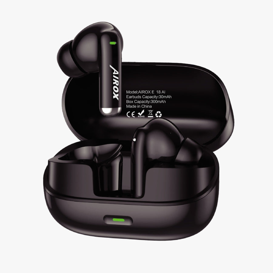 E18 Pro AI Earbuds (ANC+ENC & Live Translation) Airox.pk