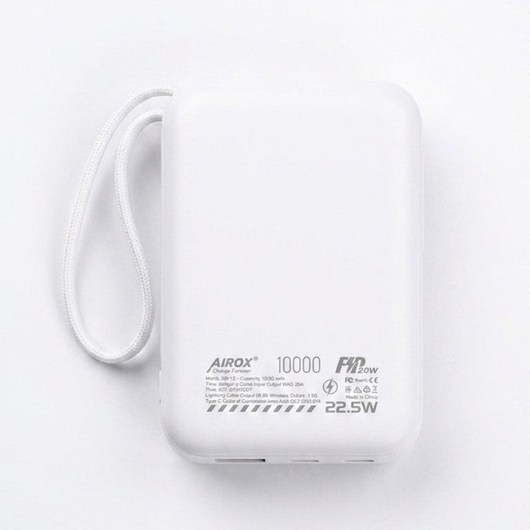 PB36 Magnetic Wireless Power Bank 22.5W  10k-mAh Airox.pk