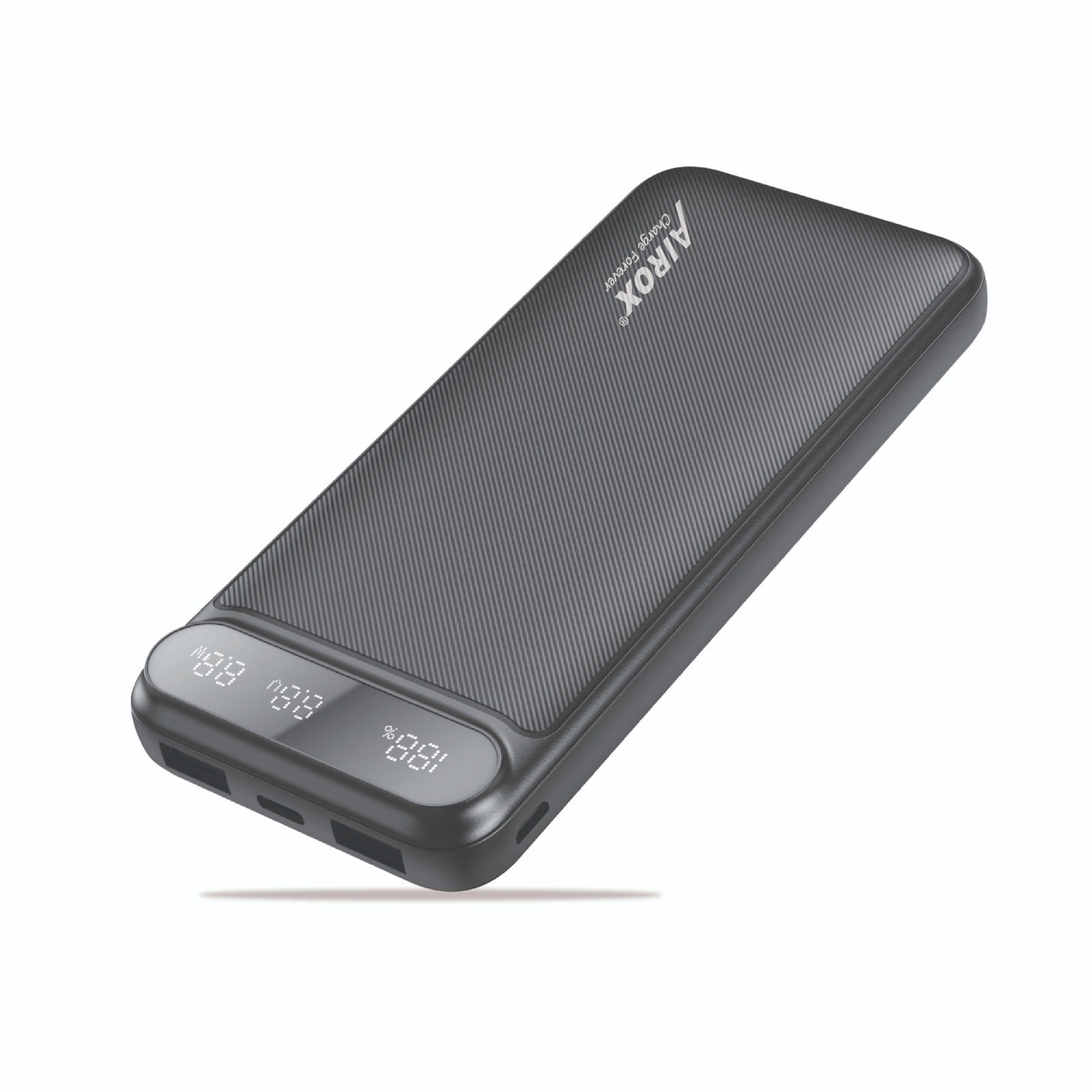 Airox PB14 10,000mAh Fast Charging Power Bank with PD 22.5W, Percentage & Input/Output Display Airox.pk