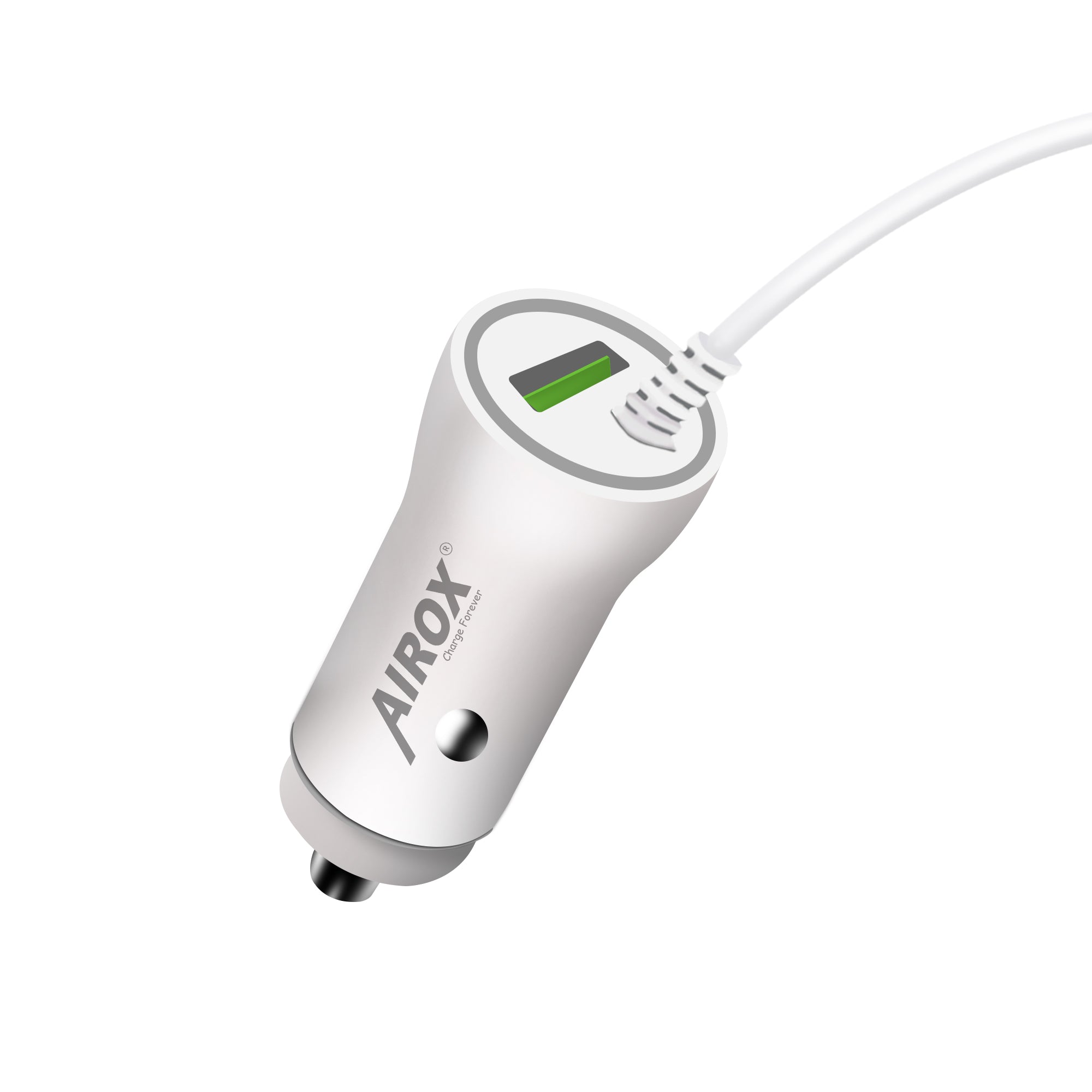 CC05 Fast Car Charger with Cable & USB Port 