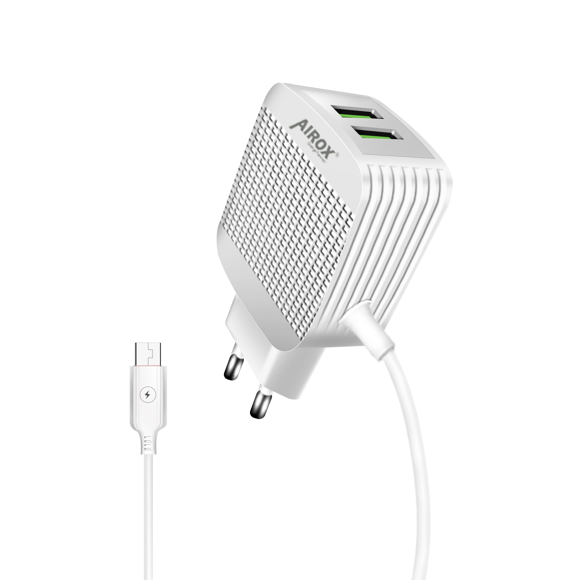 CH33 Charger with USB Port & V8 Cable 