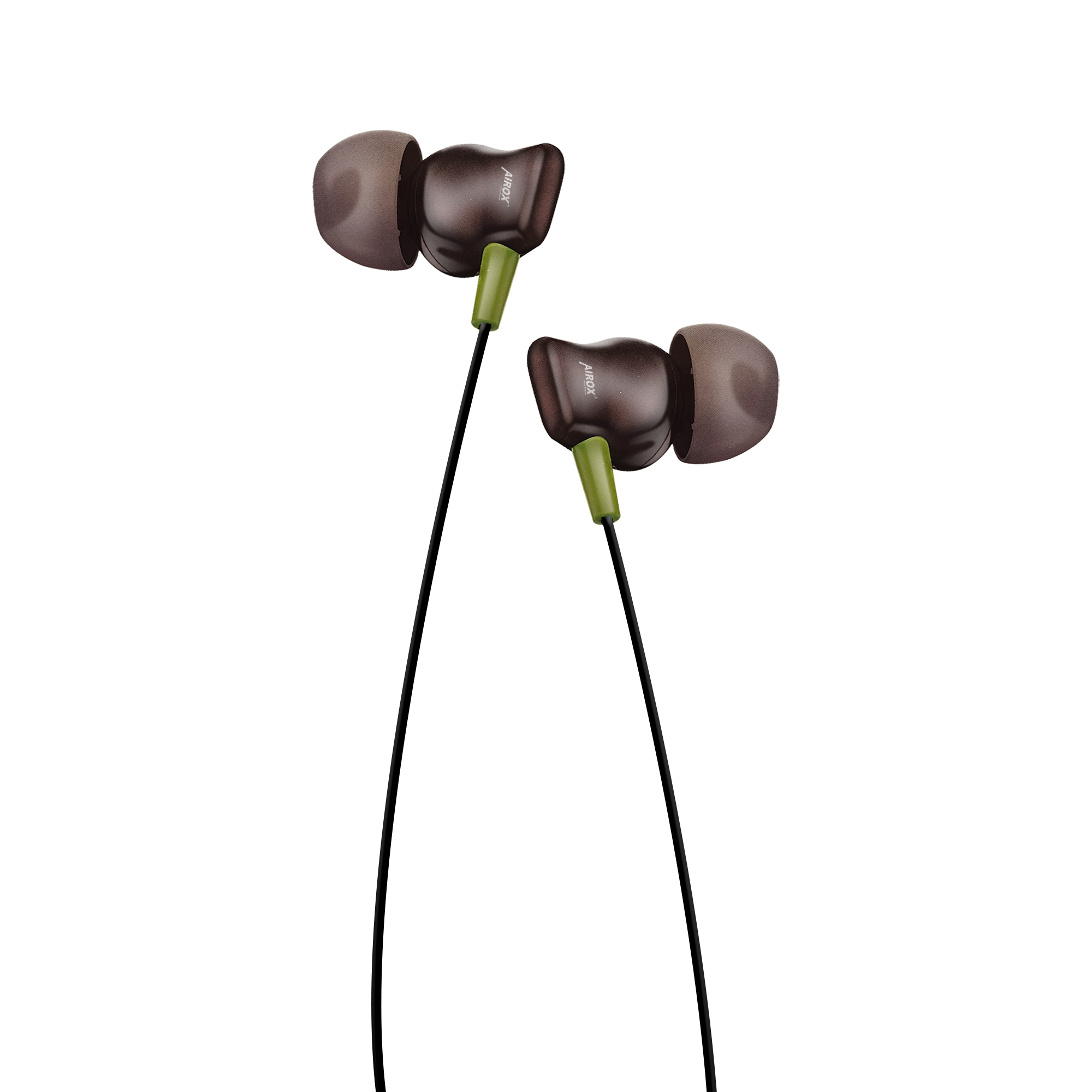 HF45 Green Earphones - High-Quality Sound with Stylish Design | Only 599 PKR Airox.pk