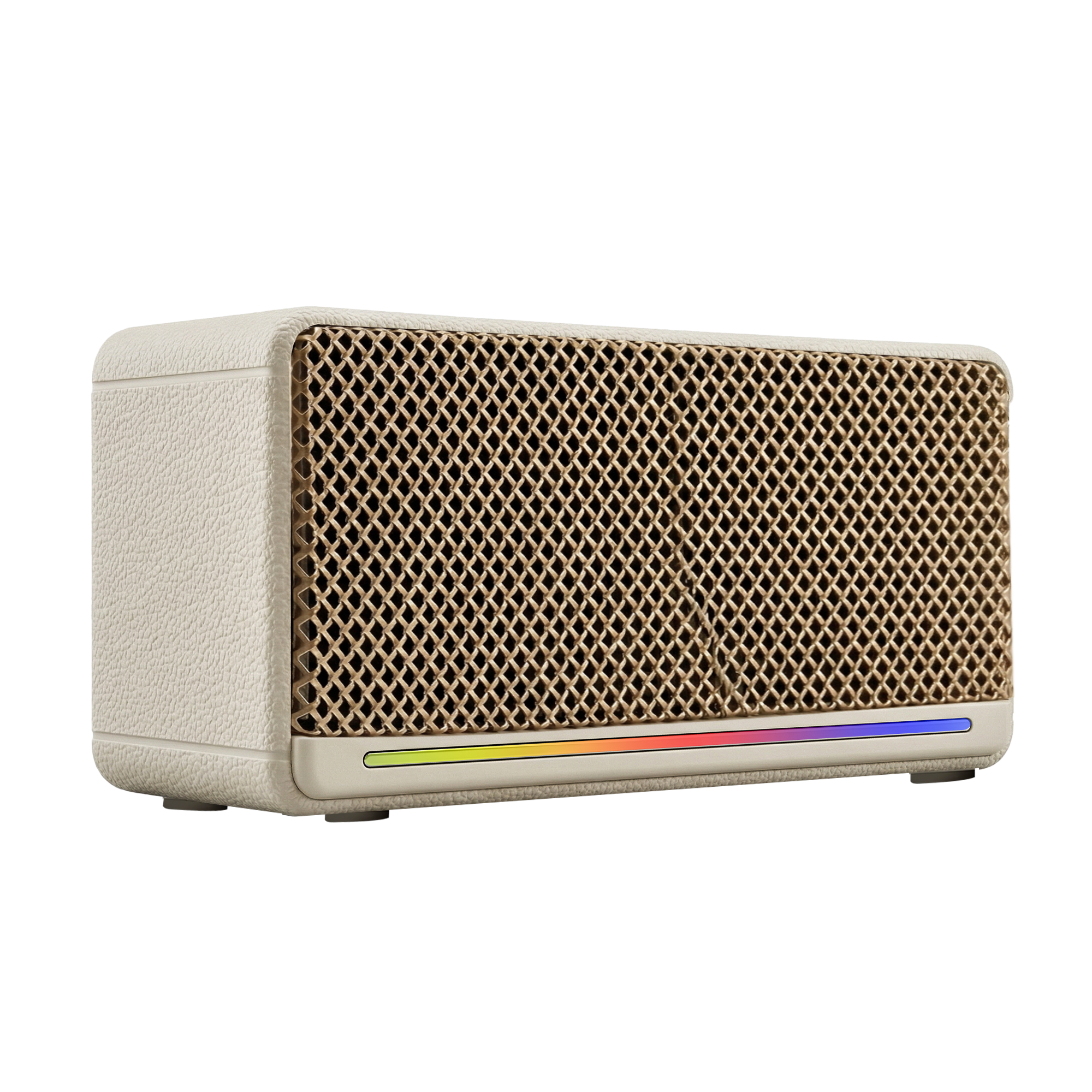 Airox M305 Retro Bluetooth Speaker – Vintage Aesthetic, RGB Lighting & Deep Bass Audio Airox.pk