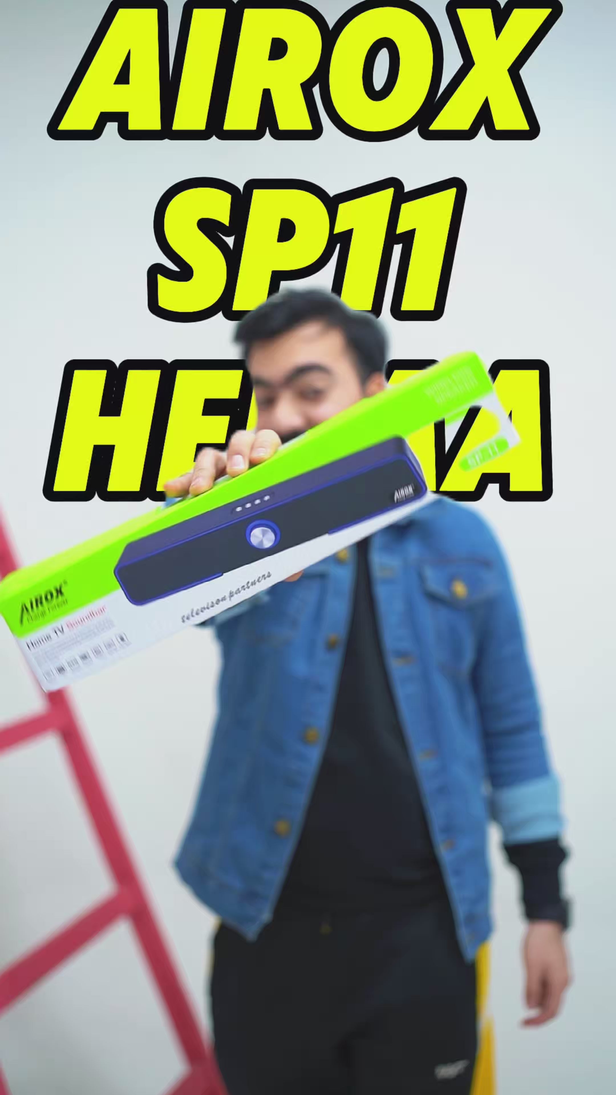 Load video: SP10 Wireless Speaker with LED Lights Airox.pk