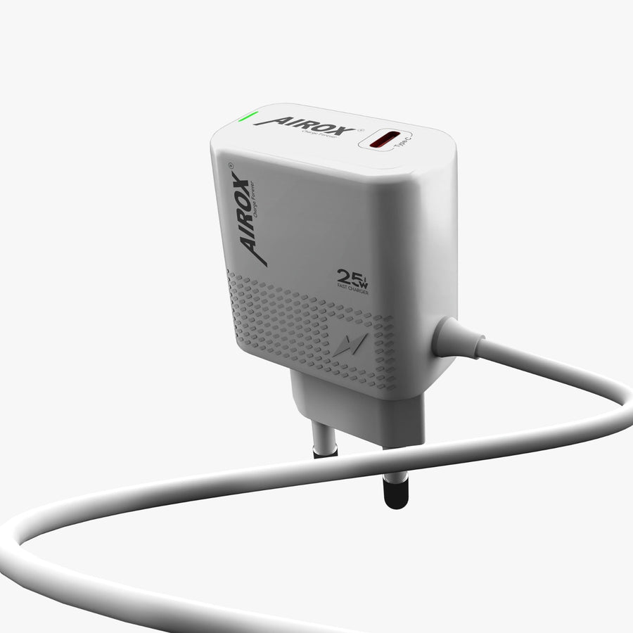 Airox CH37 Pro Type-C PD Charger - 25W Fast Charging Airox.pk