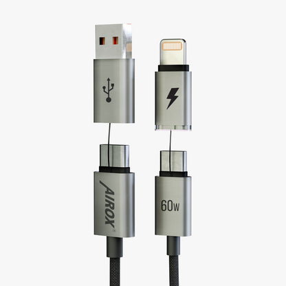 Cable Nexus 4-in-1 MagTidy Travel Cable (60W Fast Charging) Airox.pk
