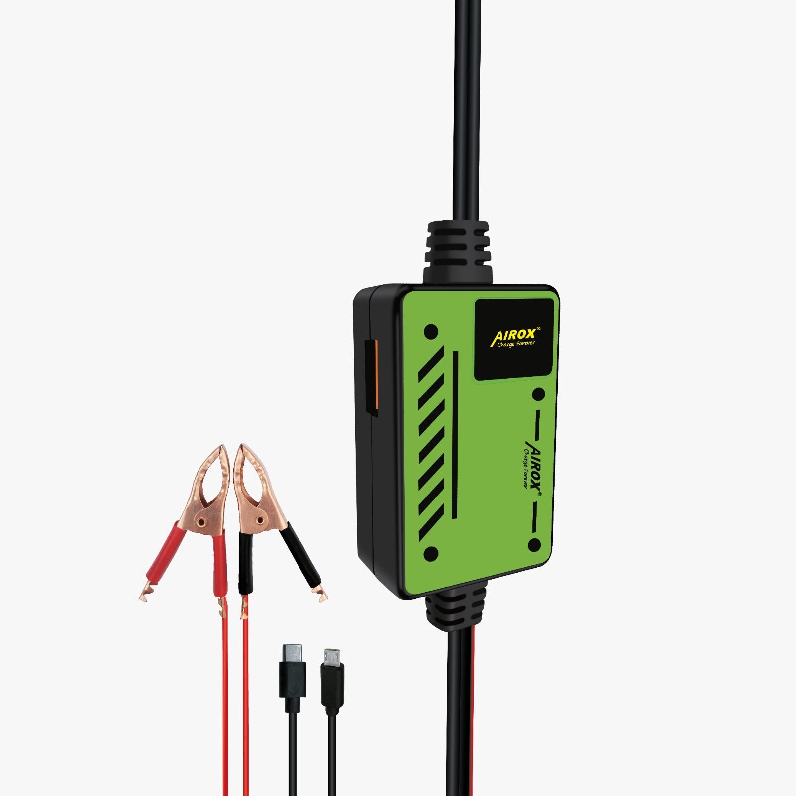 CH71 DC 30W Fast Charger with Type-C, V8, and USB Port Airox.pk