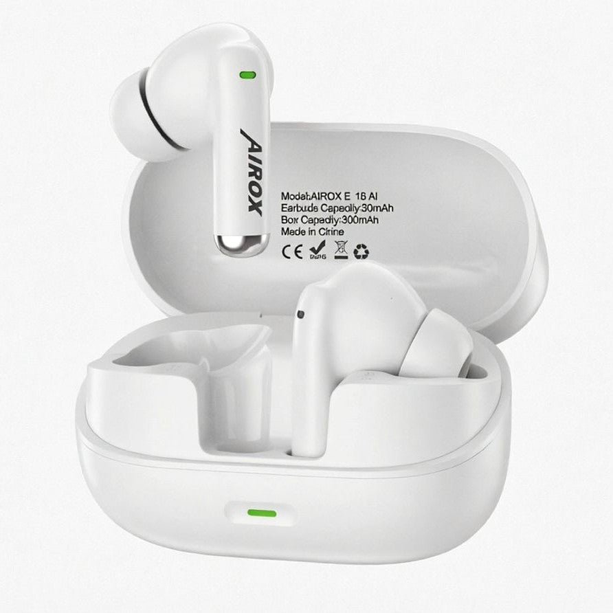 E18 Pro AI Earbuds (ANC+ENC & Live Translation) Airox.pk