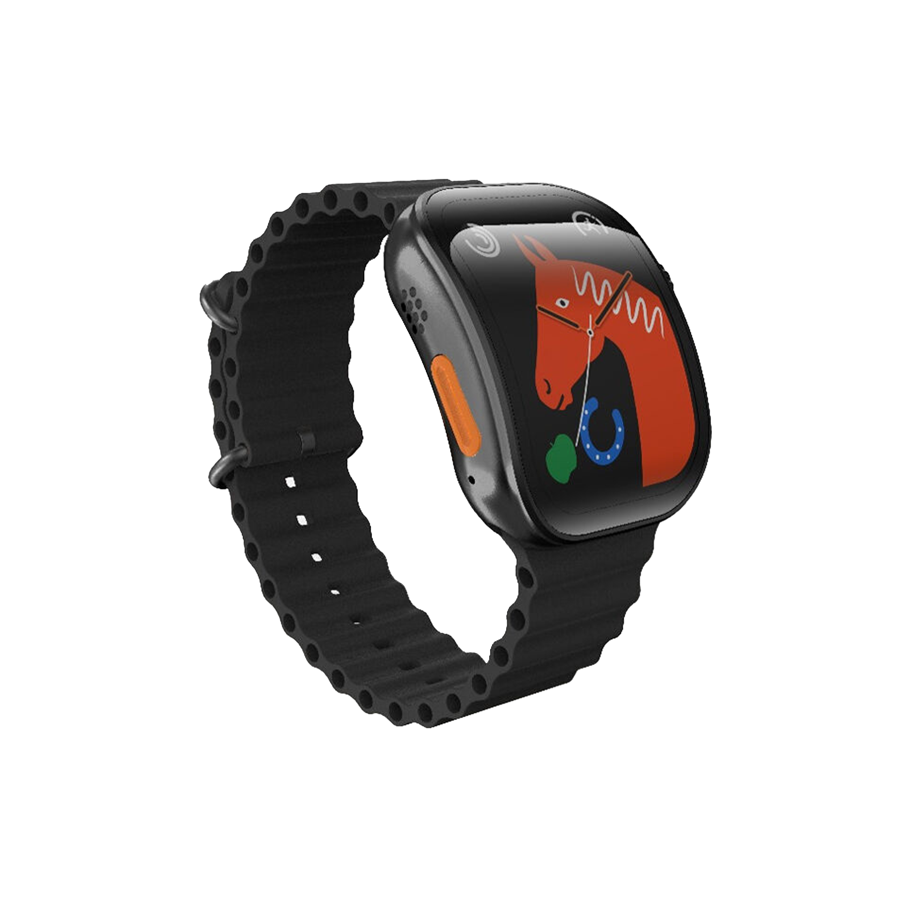 W3 Curve LED Smart Watch Airox.pk